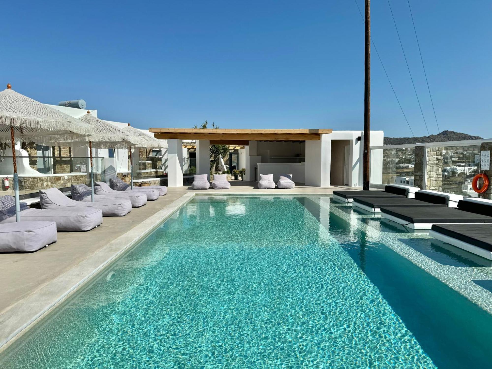 Mykonos Town Crystal Suites מראה חיצוני תמונה