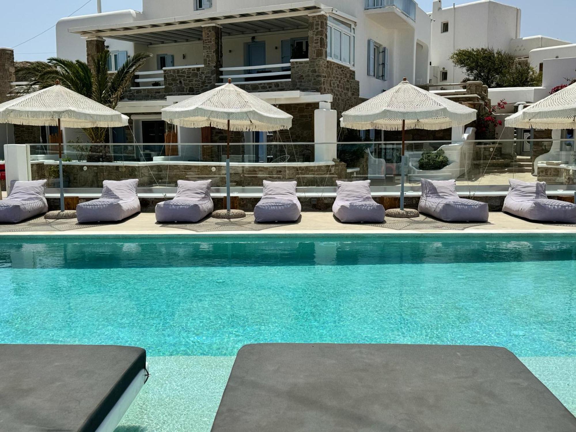 Mykonos Town Crystal Suites מראה חיצוני תמונה